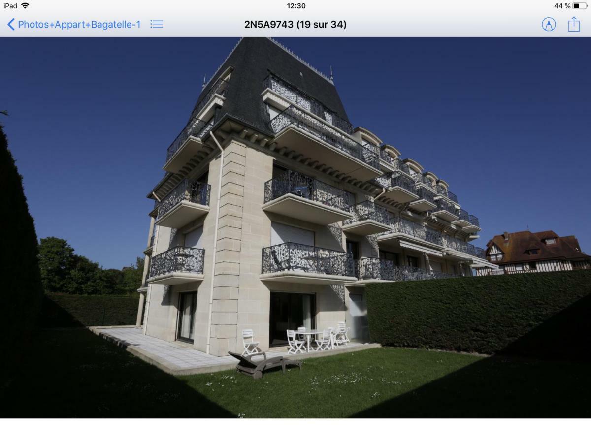 Rez De Jardin/garden Floor Apartment Deauville